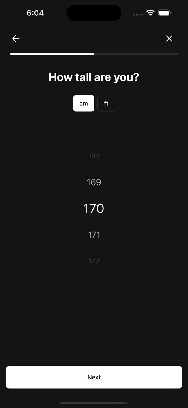 Body Measurements