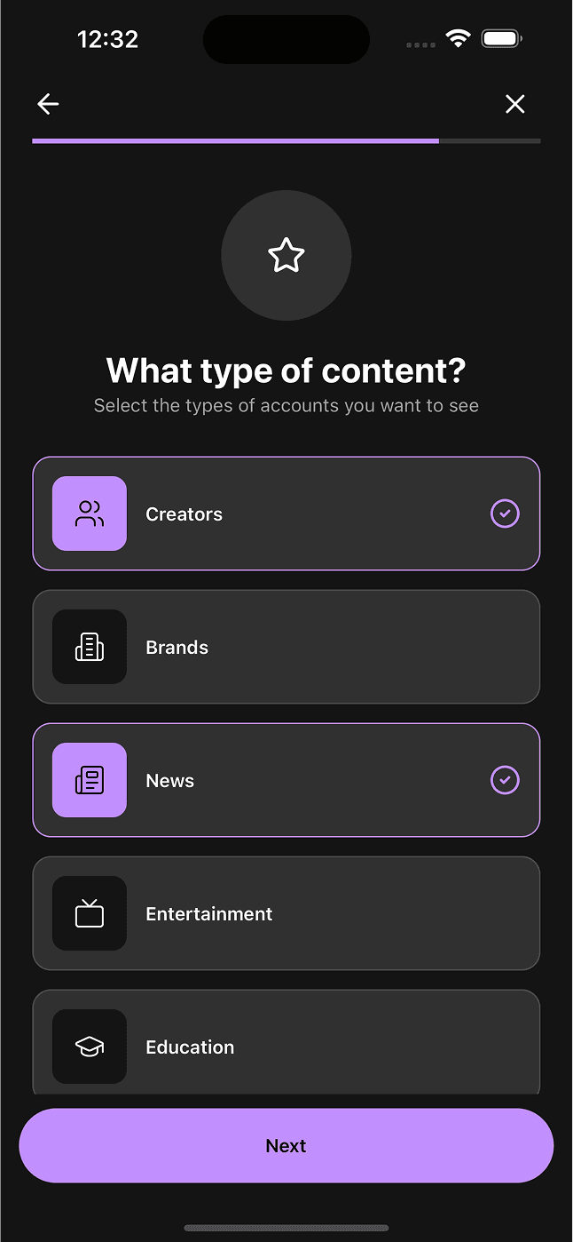 Profile Setup
