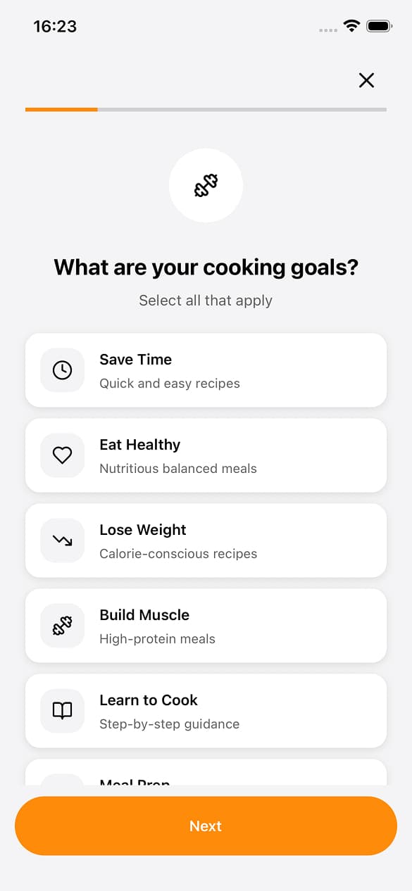 Create Shopping Lists
