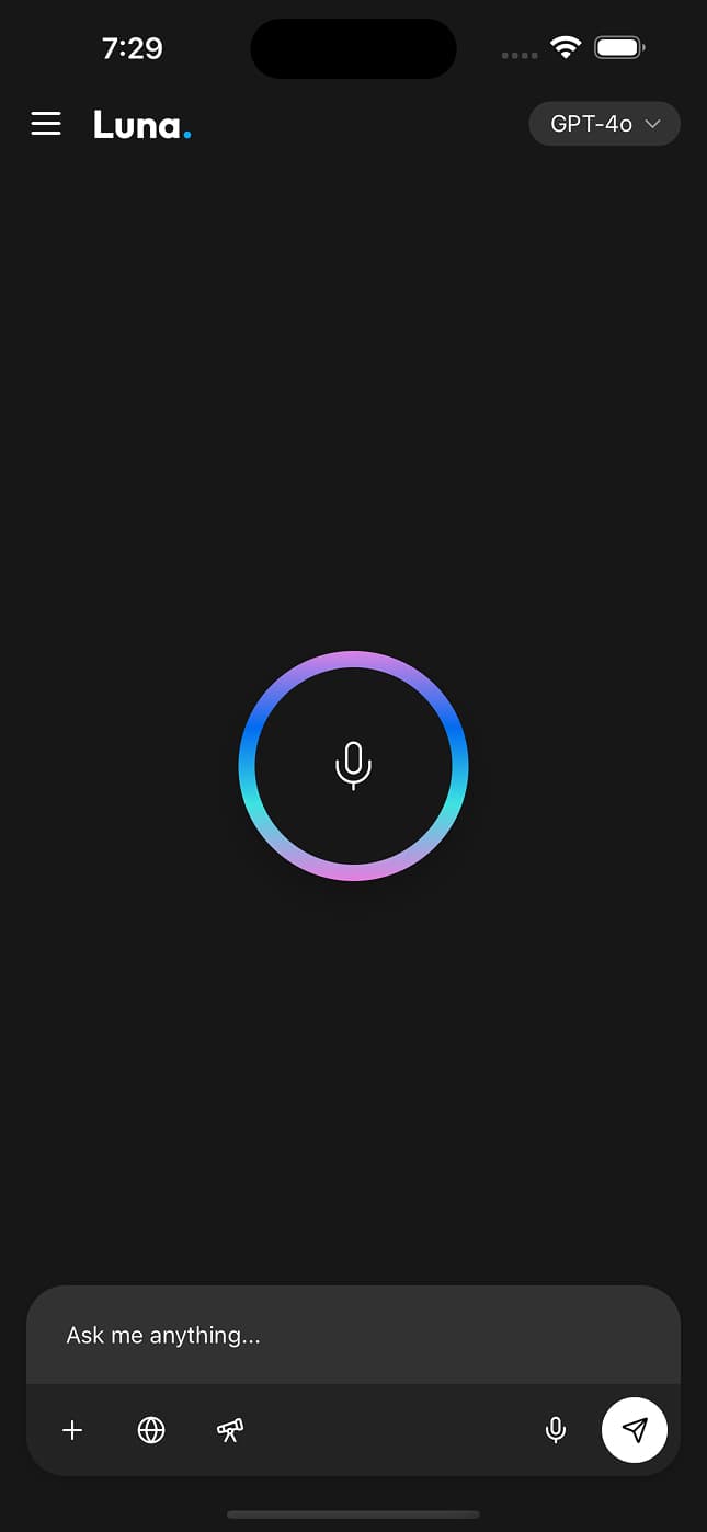 Main Chat Screen