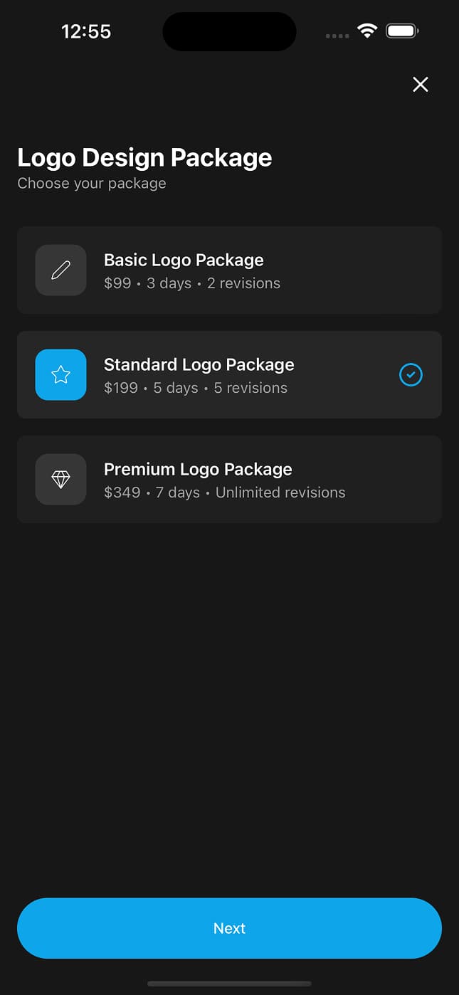 Checkout Step 1