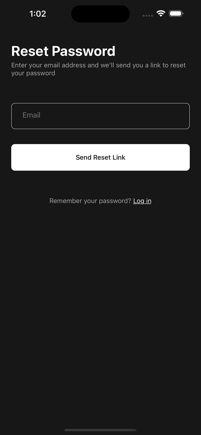 Password Screen