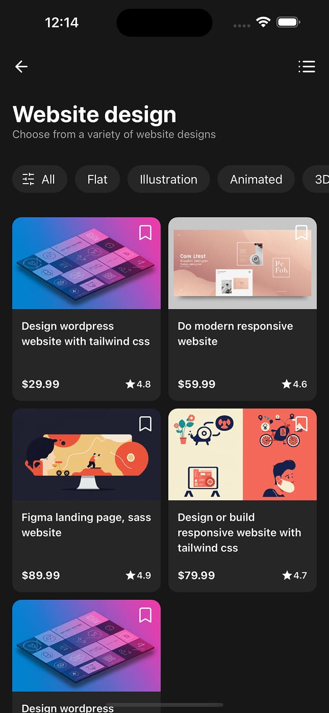 Services Grid