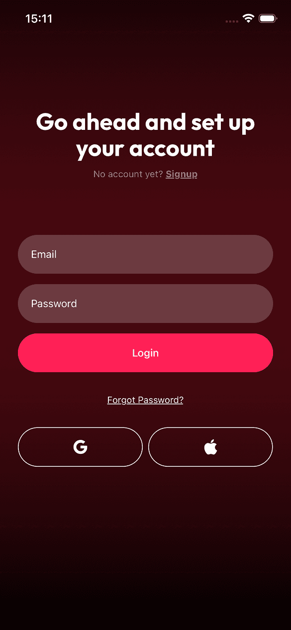 Create Account