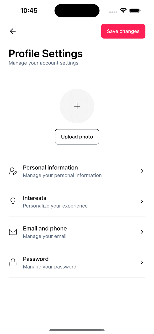 User Profile