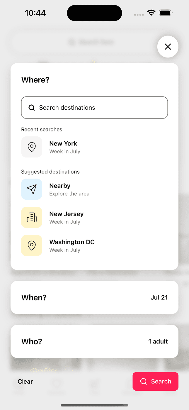 Search Home
