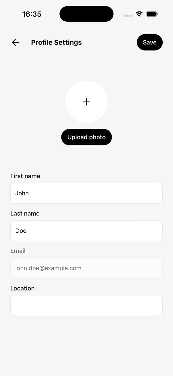Uniwind Starter Light Screen 15
