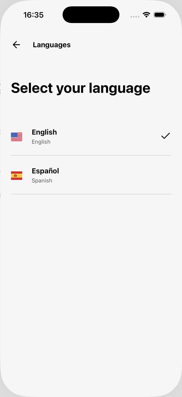 Uniwind Starter Light Screen 19