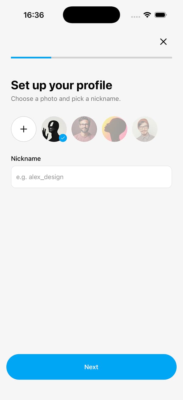 Uniwind Starter Light Screen 8