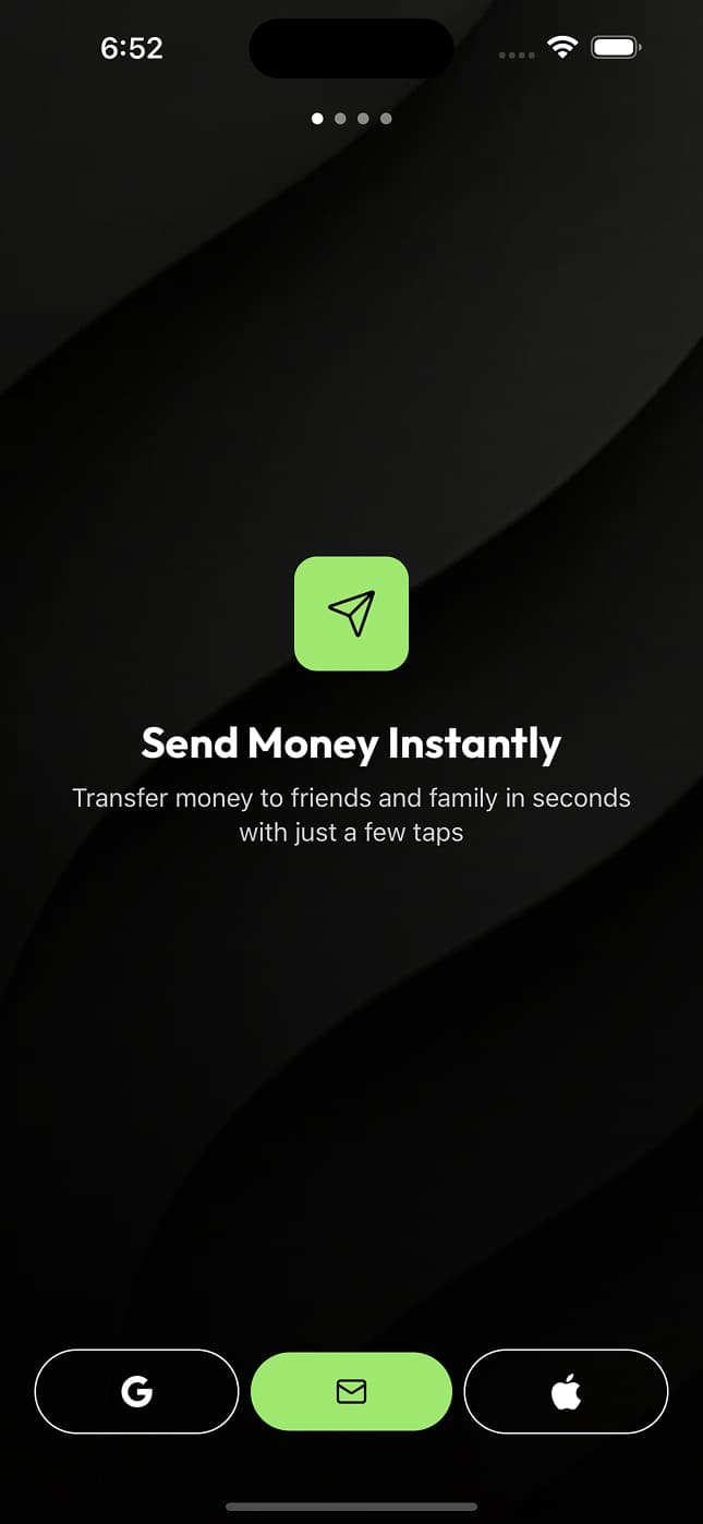 Welcome Screen