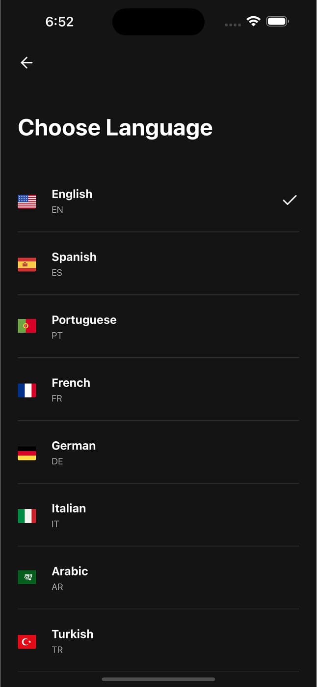 Account Settings