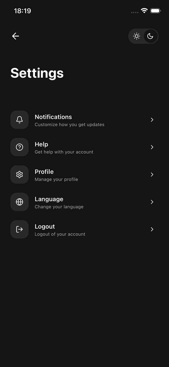Notification Settings