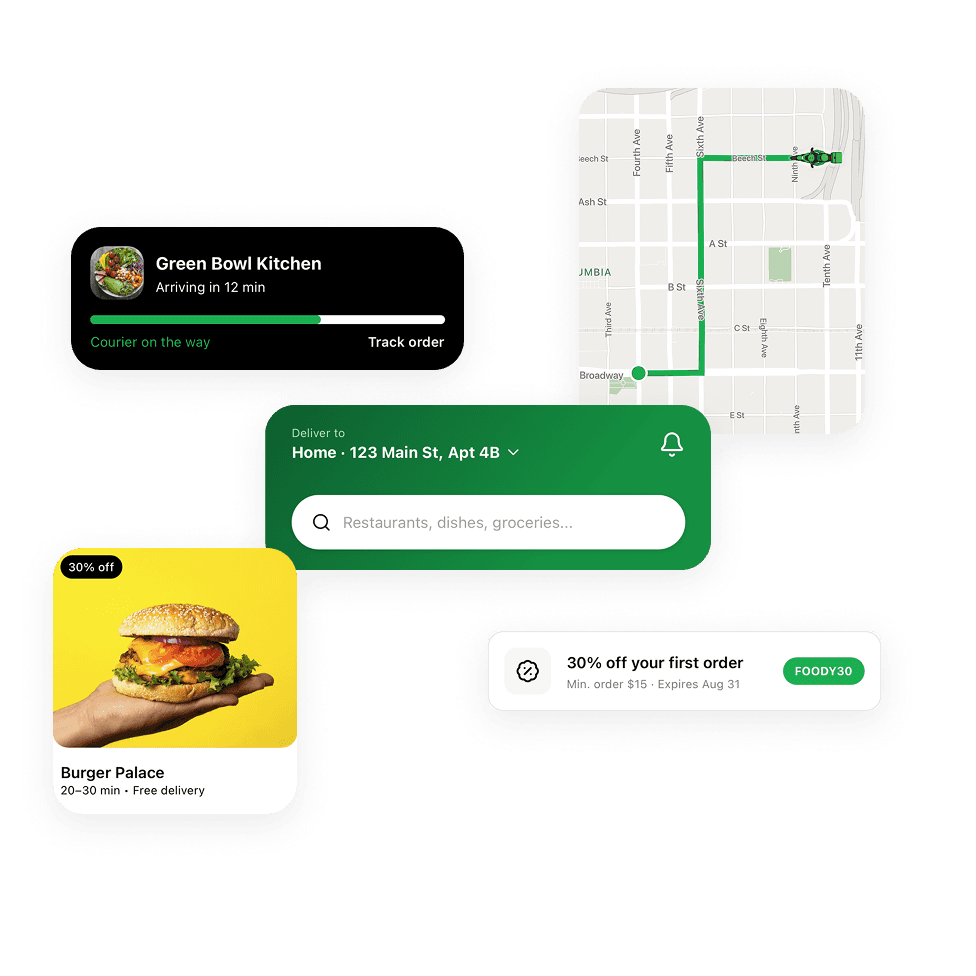 Foody Template Components