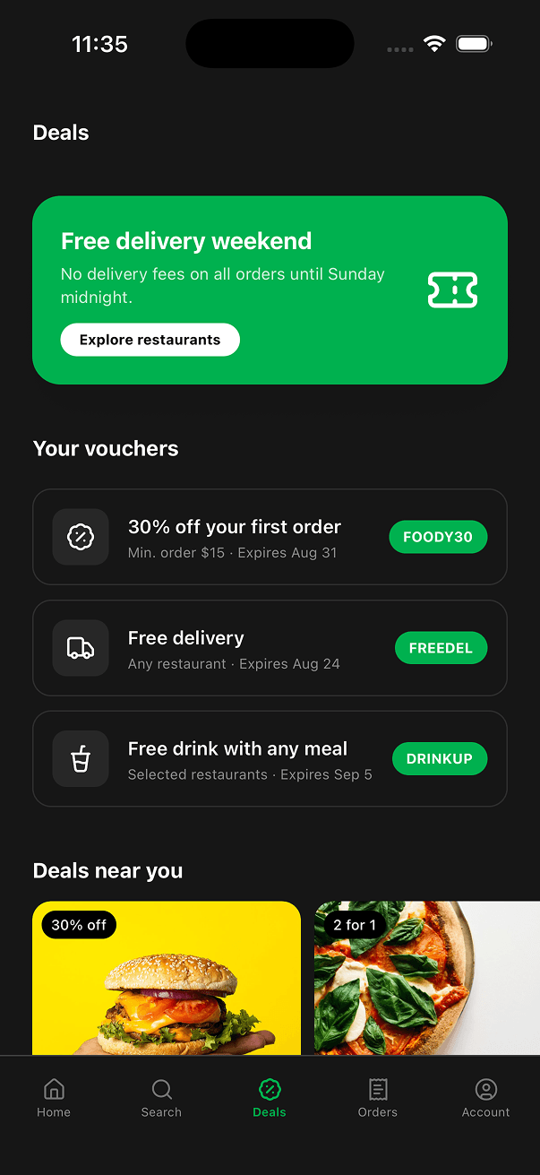 Orders Dark