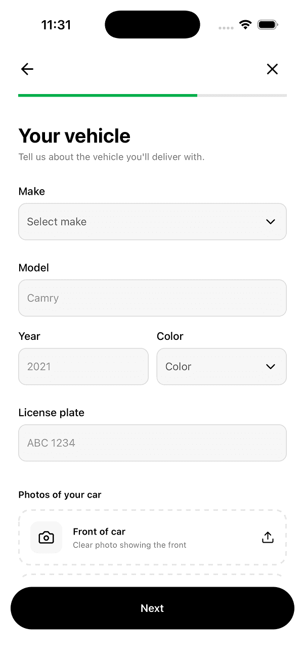 Vehicle Details