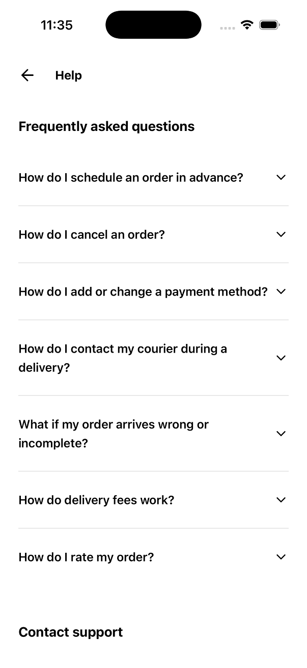 Help & FAQ