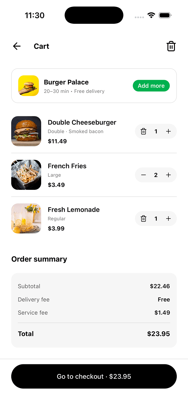 Order Confirmation