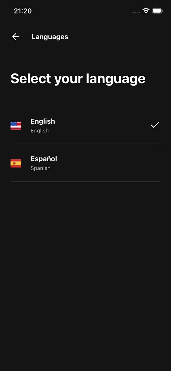 Fronty Dark Screen 7