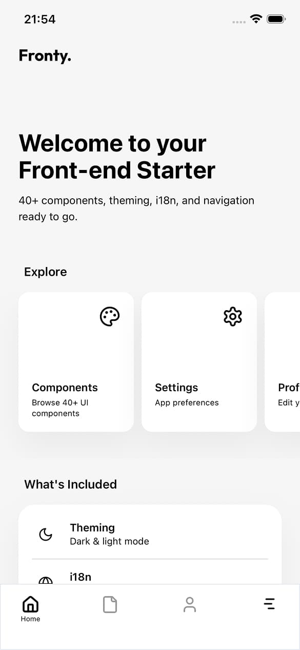 Fronty Light Screen 1