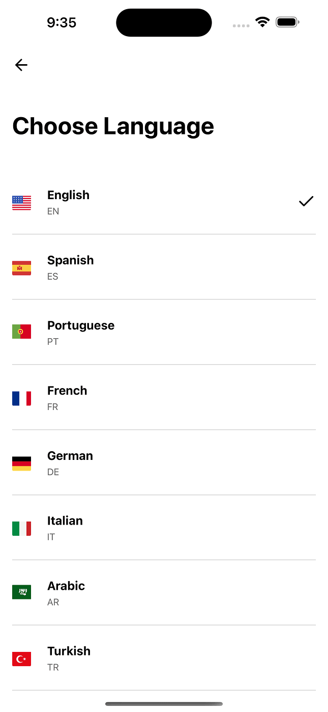 Notification Settings